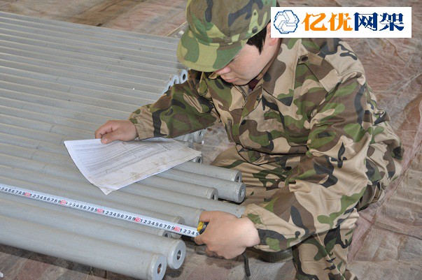 密山网架杆件复核