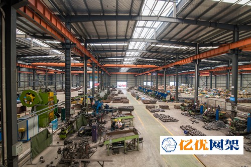 密山网架配件机加工车间